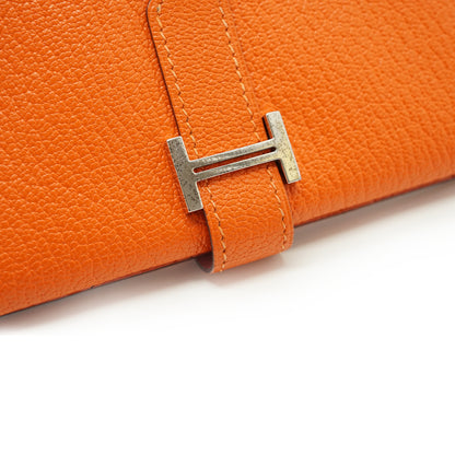Bearn Soufflet Chevre Mysore Bifold Long Wallet