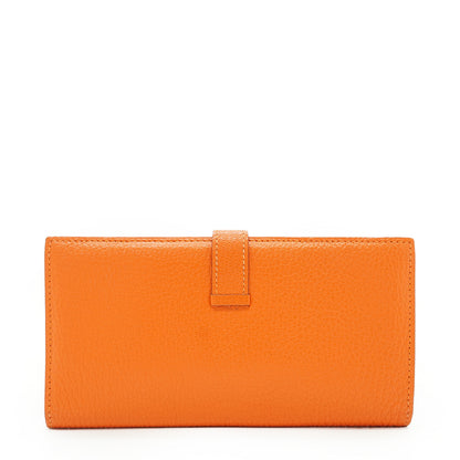 Bearn Soufflet Chevre Mysore Bifold Long Wallet