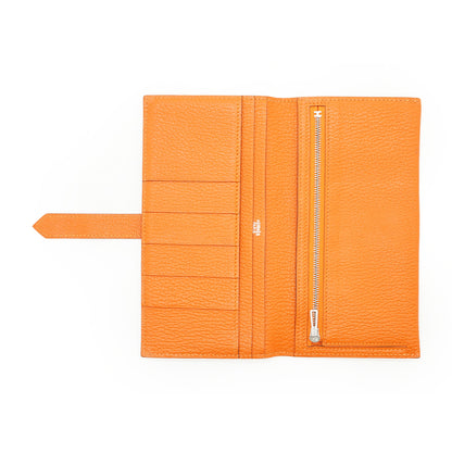 Bearn Soufflet Chevre Mysore Bifold Long Wallet