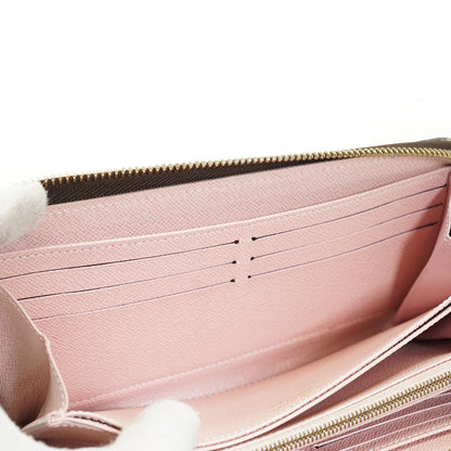 Monogram Dog Zippy Long Wallet Rose Ballerine Valentine Limited Edition