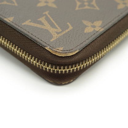 Monogram Dog Zippy Long Wallet Rose Ballerine Valentine Limited Edition