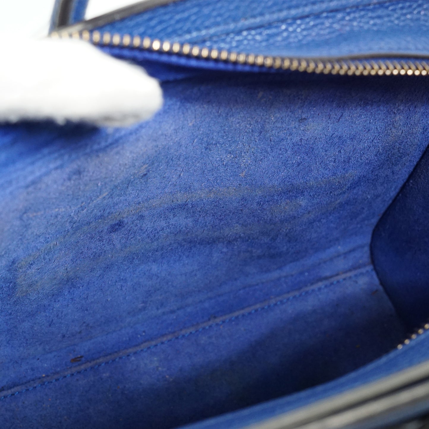 Nano Luggage Drummed Calfskin