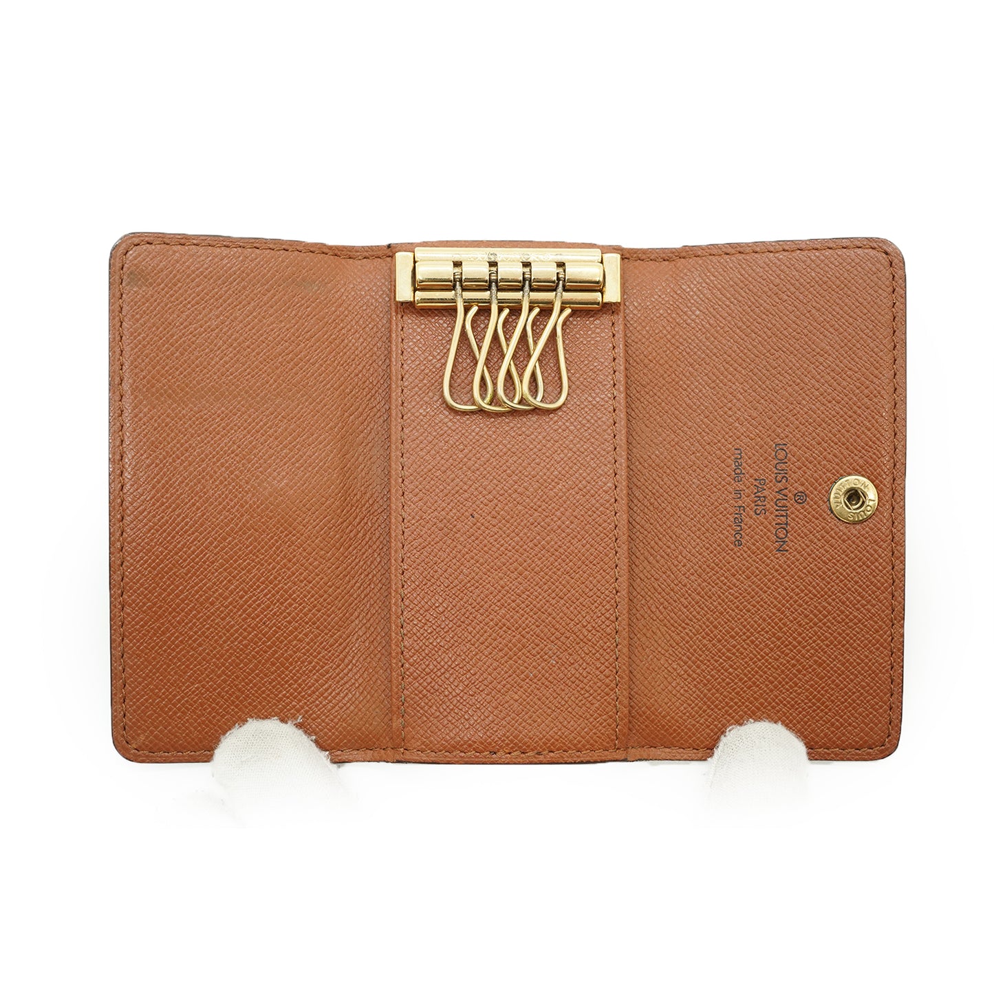 Monogram Multicles 4-row Key Case