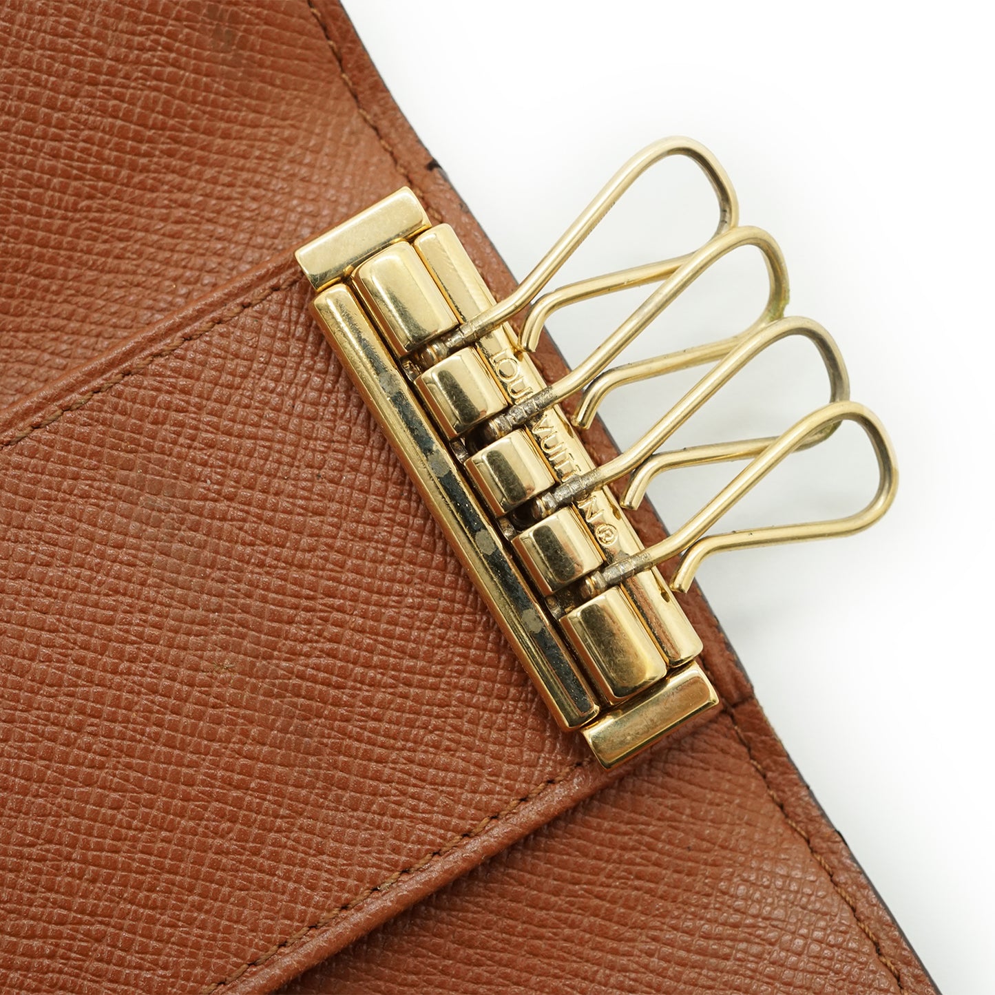 Monogram Multicles 4-row Key Case