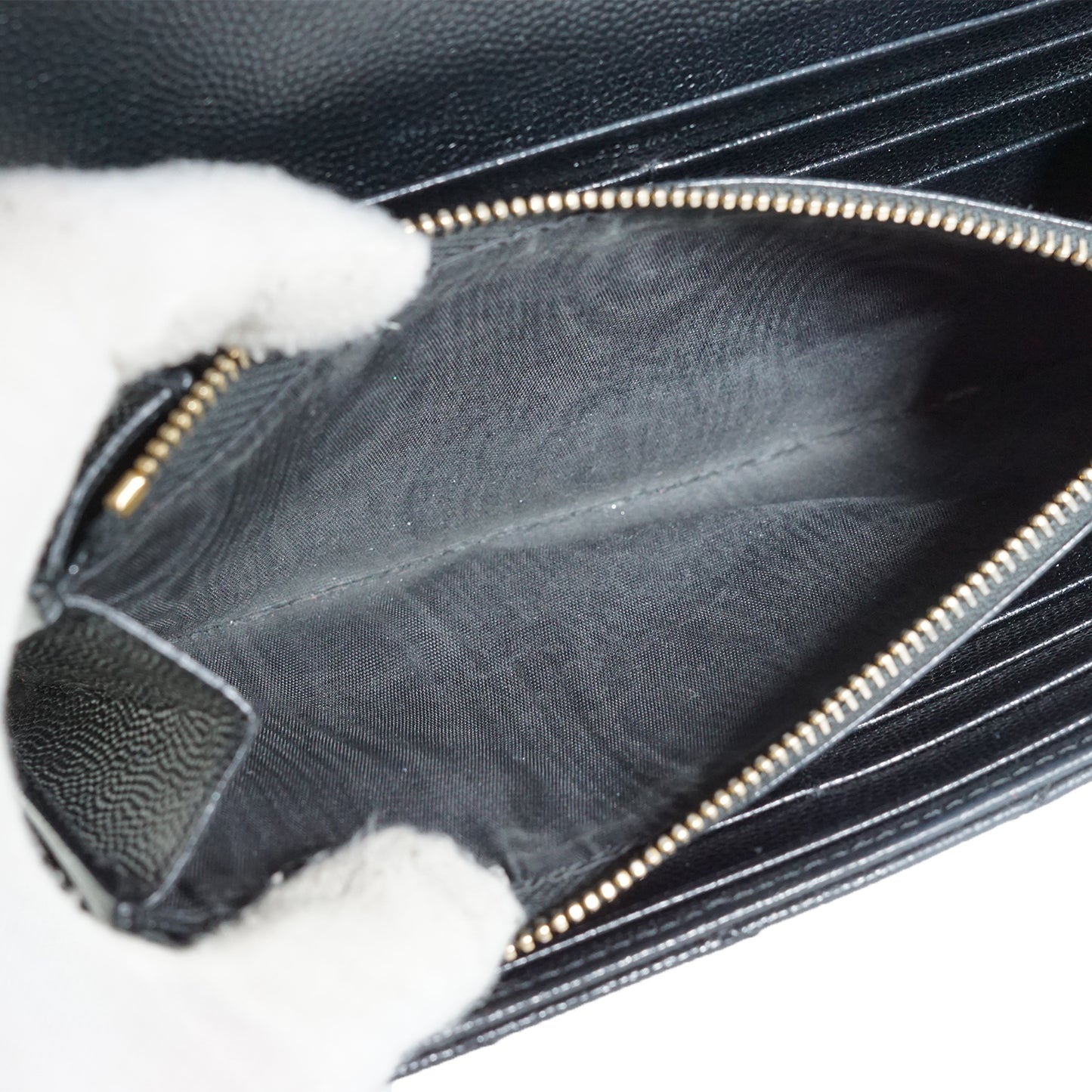 YSL Cassandra Matelasse Long Wallet