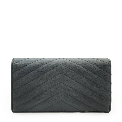YSL Cassandra Matelasse Long Wallet
