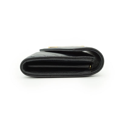 YSL Cassandra Matelasse Long Wallet