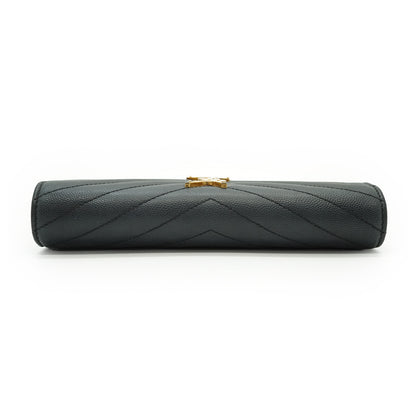 YSL Cassandra Matelasse Long Wallet