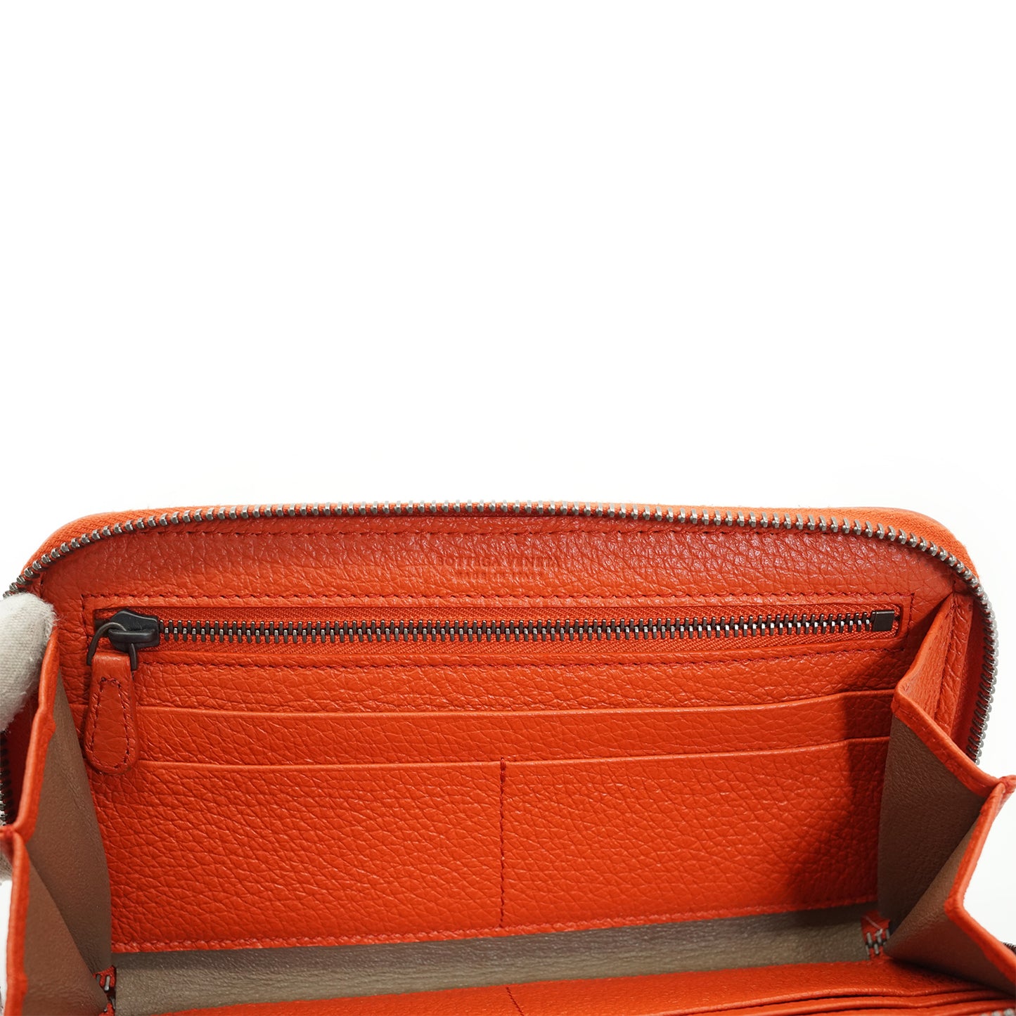 Intrecciato Zip Around Long Wallet