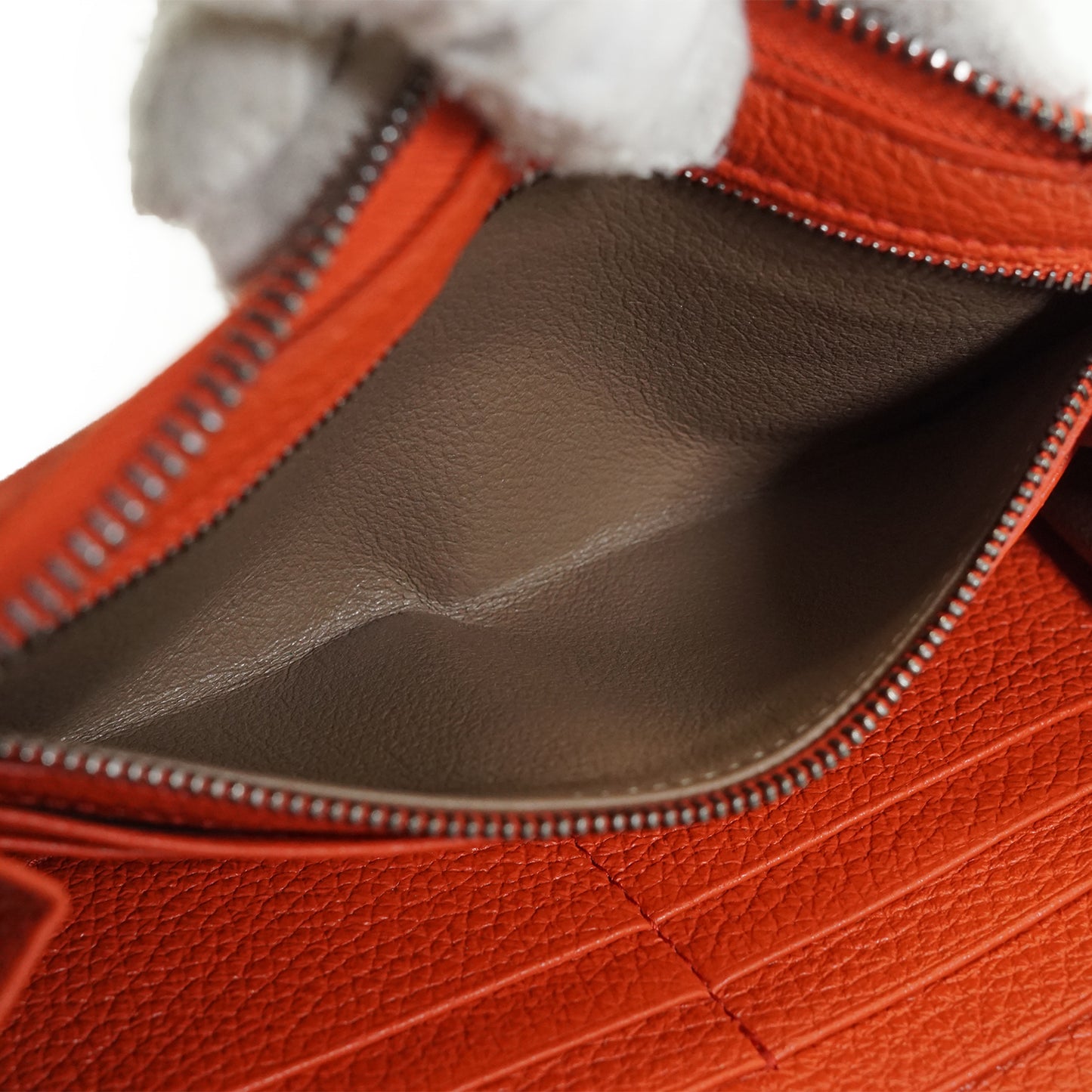 Intrecciato Zip Around Long Wallet