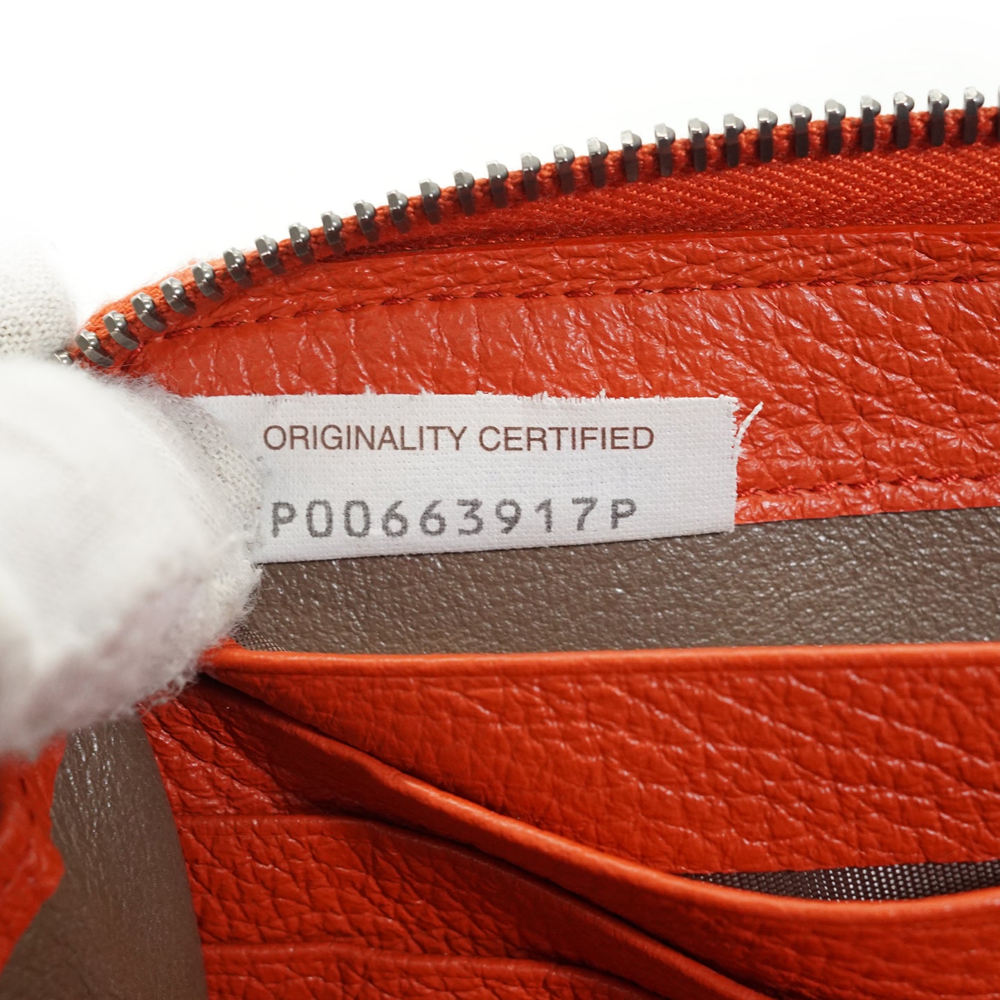 Intrecciato Zip Around Long Wallet