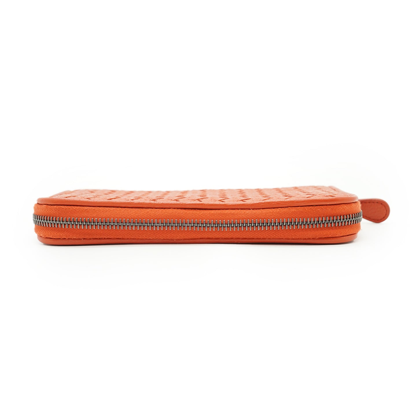 Intrecciato Zip Around Long Wallet
