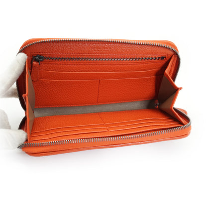 Intrecciato Zip Around Long Wallet