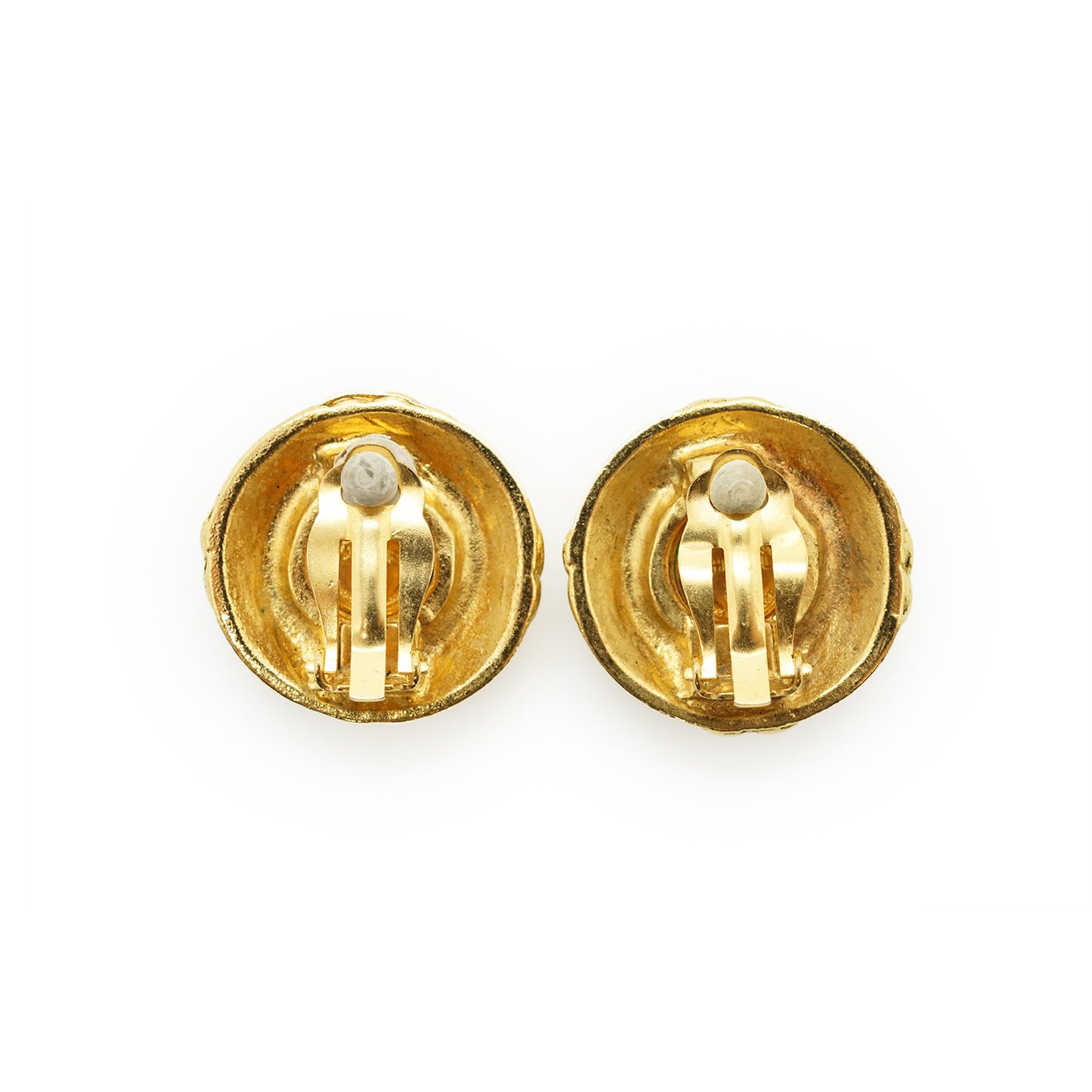 Vintage CC Gripoix Clip-on Earrings GP