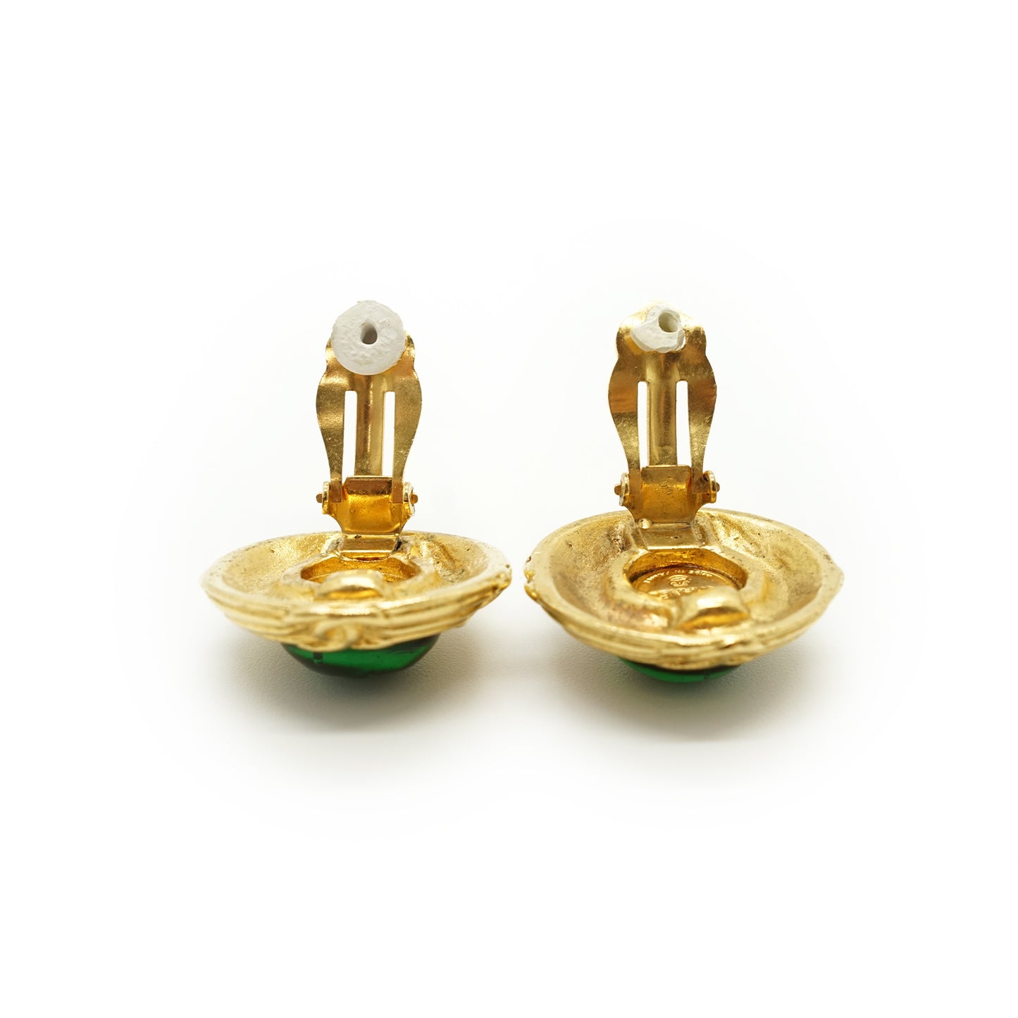 Vintage CC Gripoix Clip-on Earrings GP