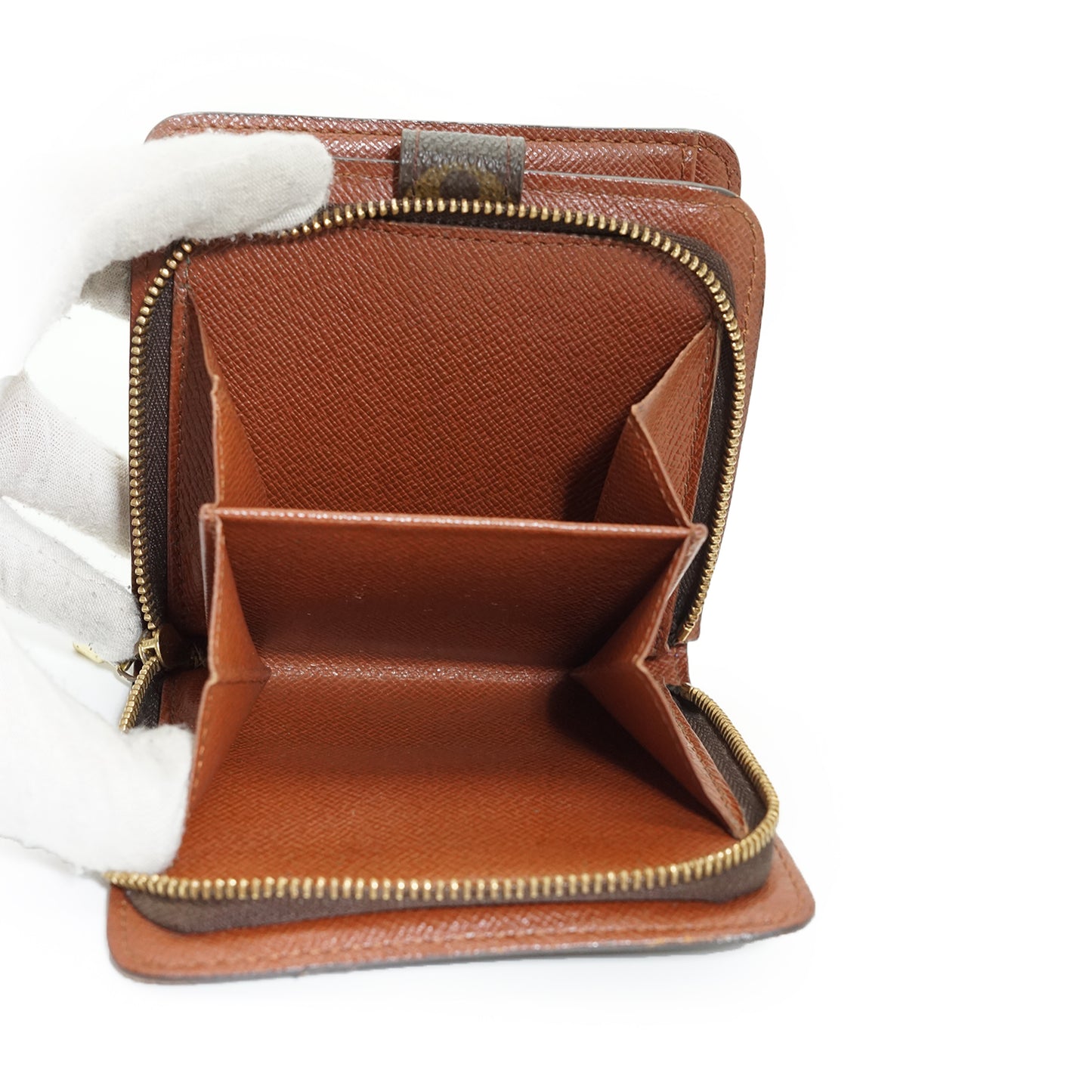 Monogram Compact Zip Wallet