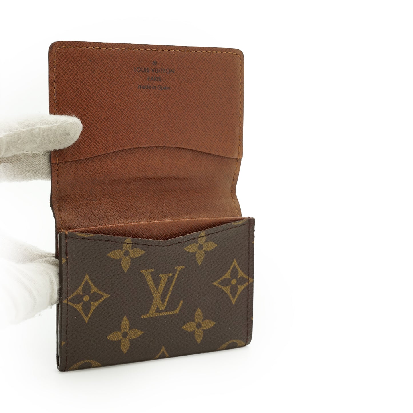 Monogram Enveloppe Carte de Visite Card Case