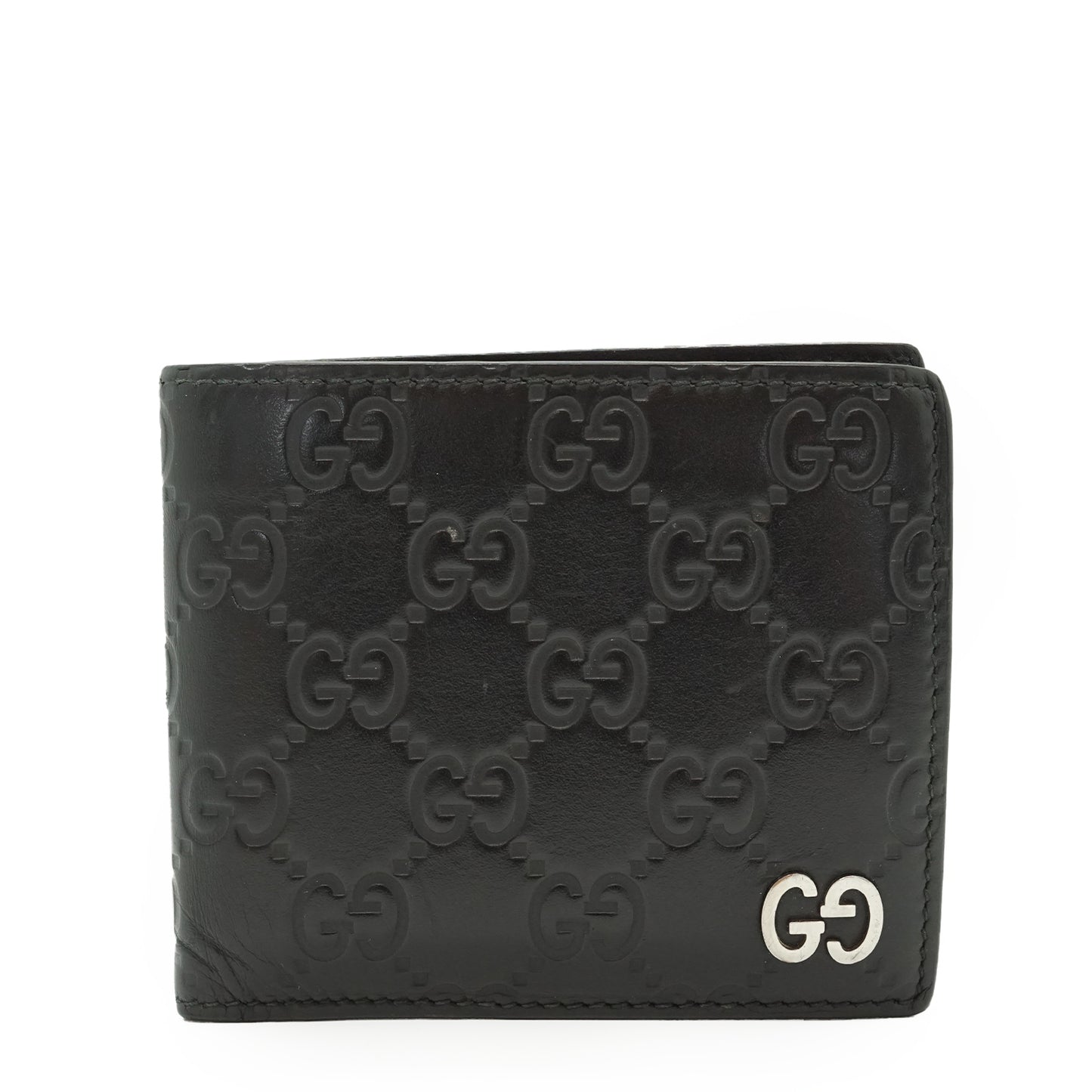 Guccissima Signature Leather Bifold Wallet