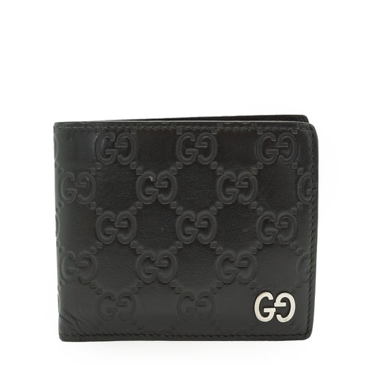 Guccissima Signature Leather Bifold Wallet