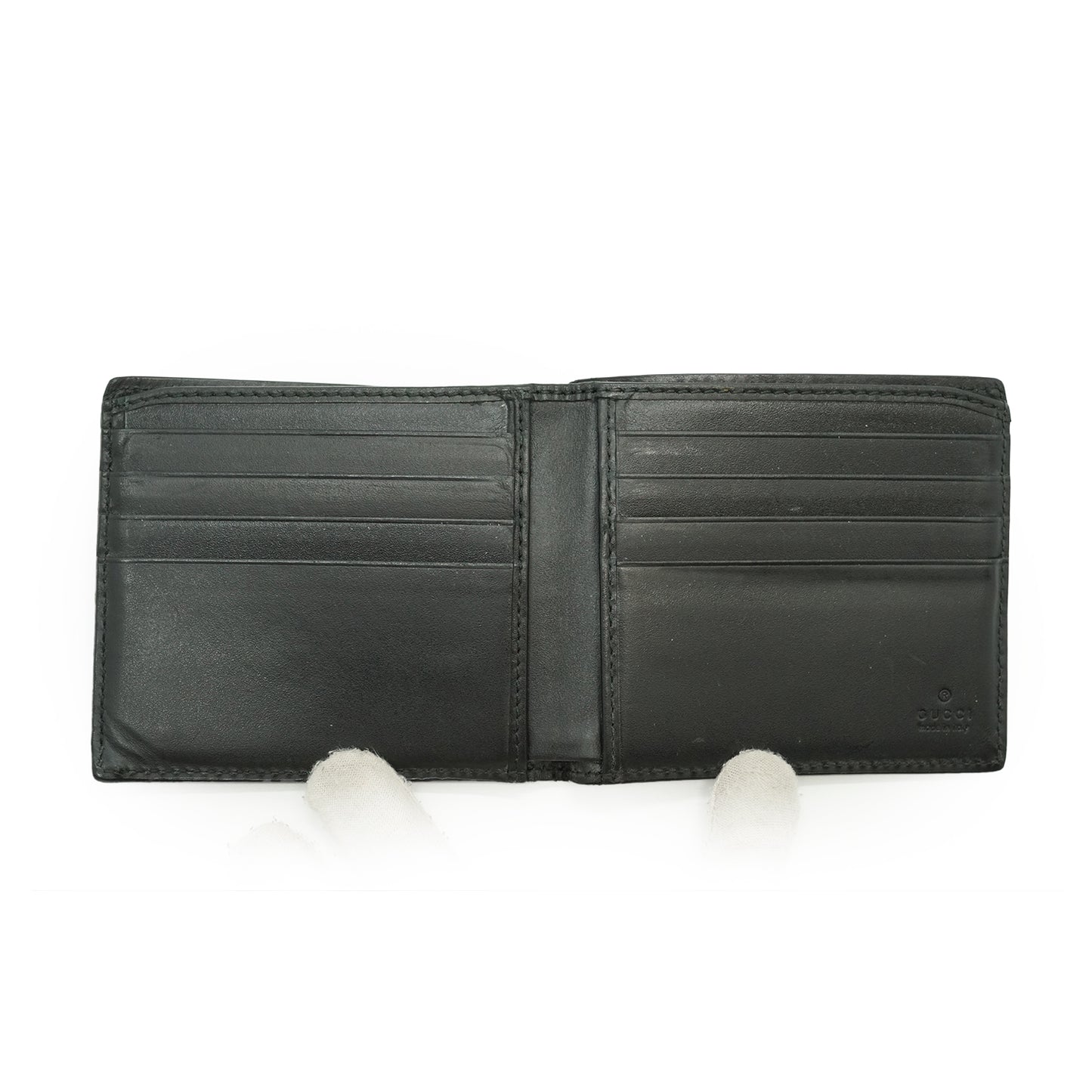 Guccissima Signature Leather Bifold Wallet