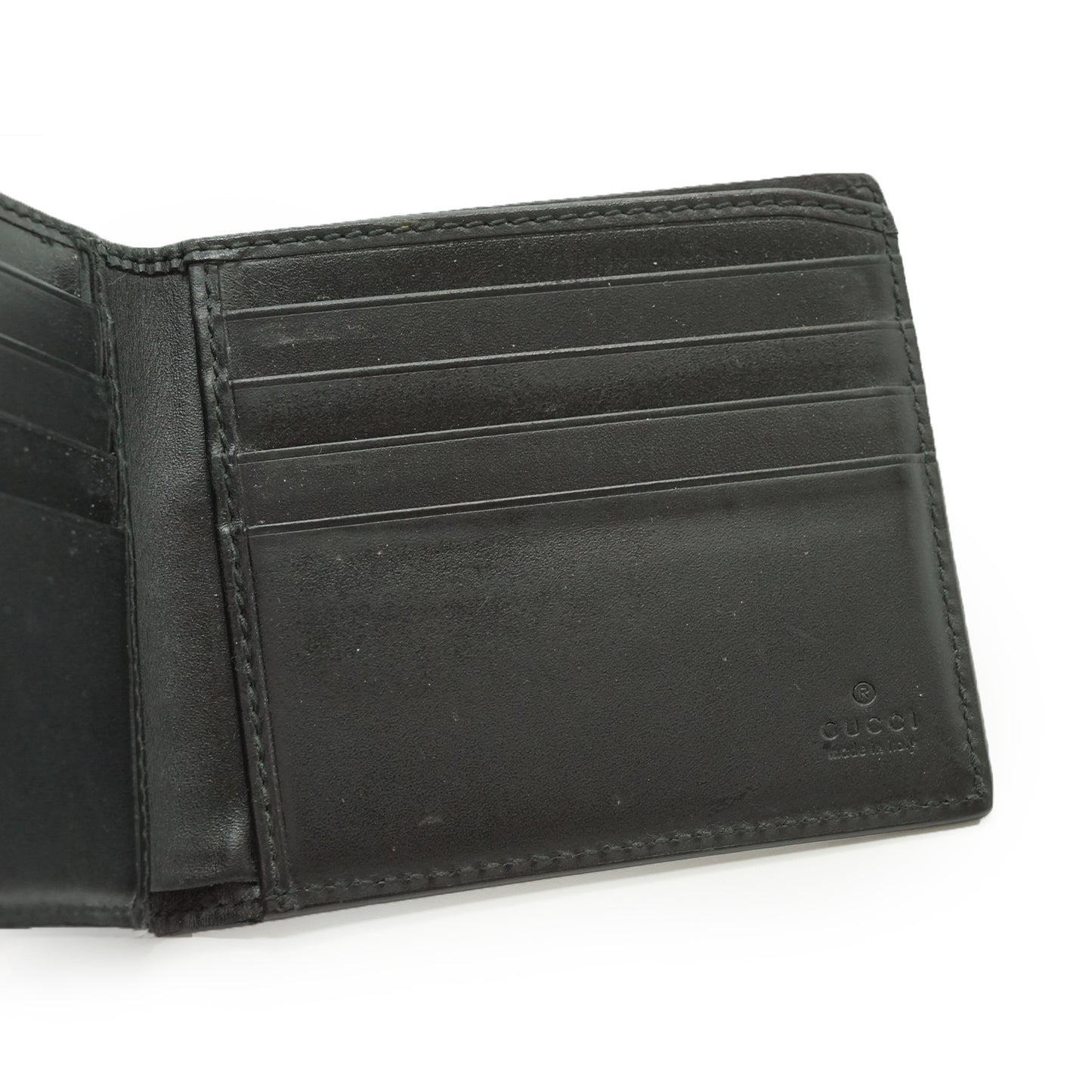 Guccissima Signature Leather Bifold Wallet