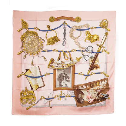 Mémoire d'Hermès by Latham Silk Carre 90