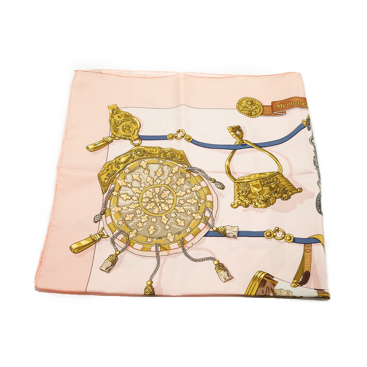Mémoire d'Hermès by Latham Silk Carre 90