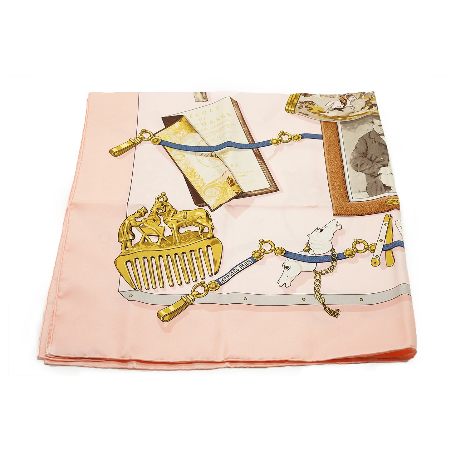 Mémoire d'Hermès by Latham Silk Carre 90
