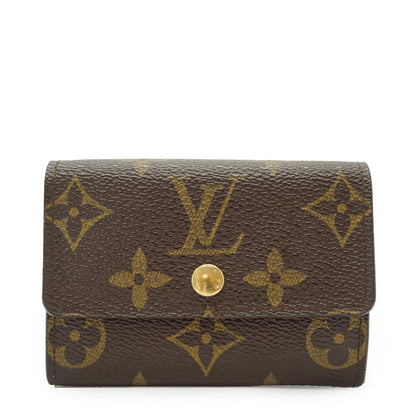 Monogram Porte Monnaie Plat Coin Case Wallet