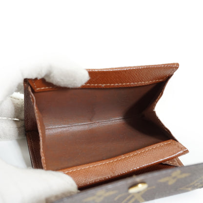 Monogram Porte Monnaie Plat Coin Case Wallet