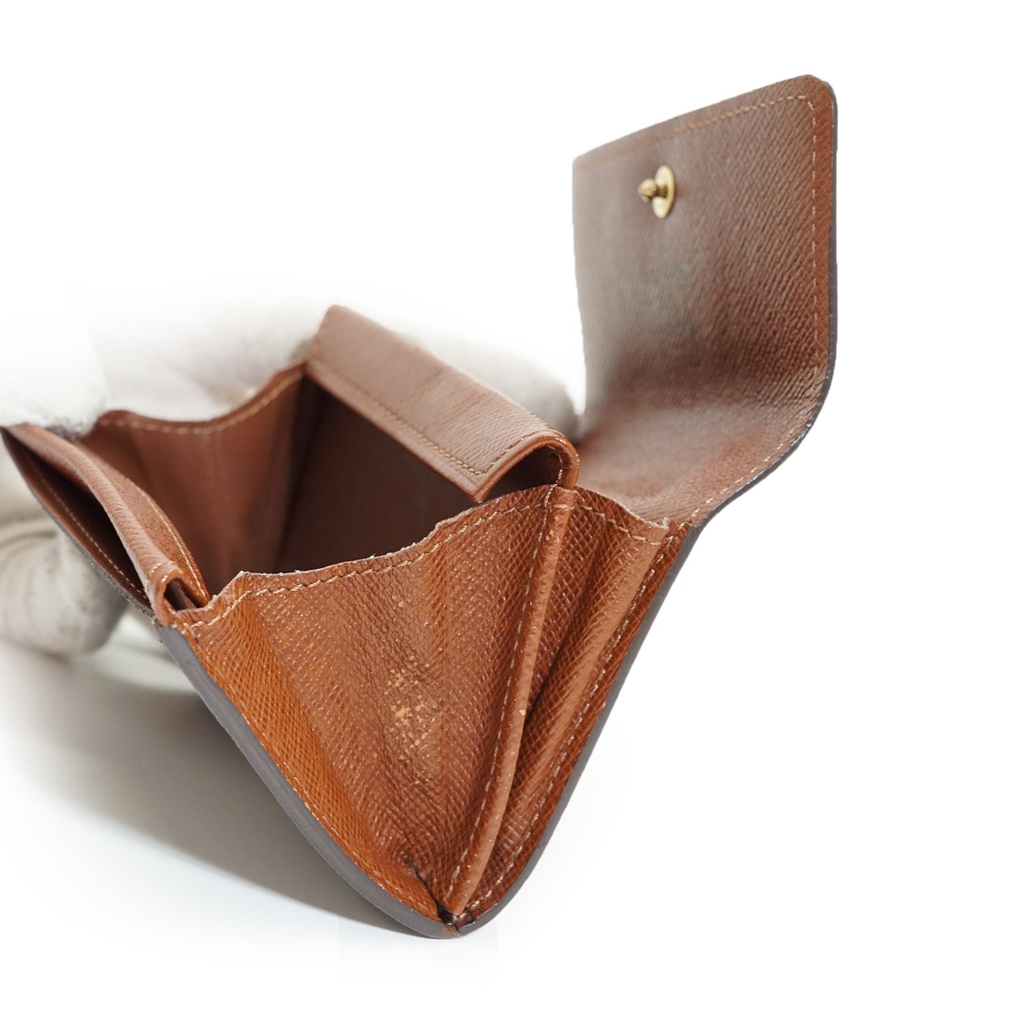 Monogram Porte Monnaie Plat Coin Case Wallet