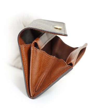 Monogram Porte Monnaie Plat Coin Case Wallet