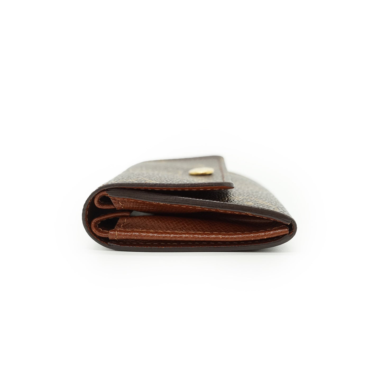 Monogram Porte Monnaie Plat Coin Case Wallet