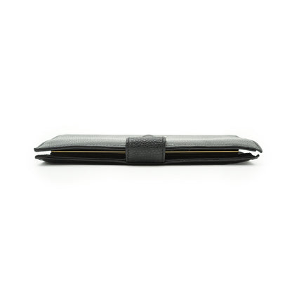 CC Caviar Skin Bifold Long Wallet