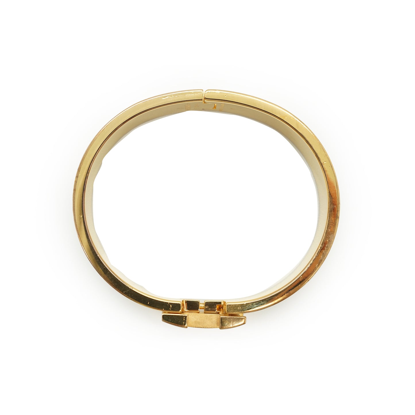 Clic Clac H Bracelet Marron Glace PM