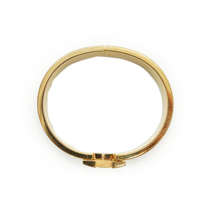 Clic Clac H Bracelet Marron Glace PM