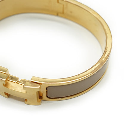 Clic Clac H Bracelet Marron Glace PM