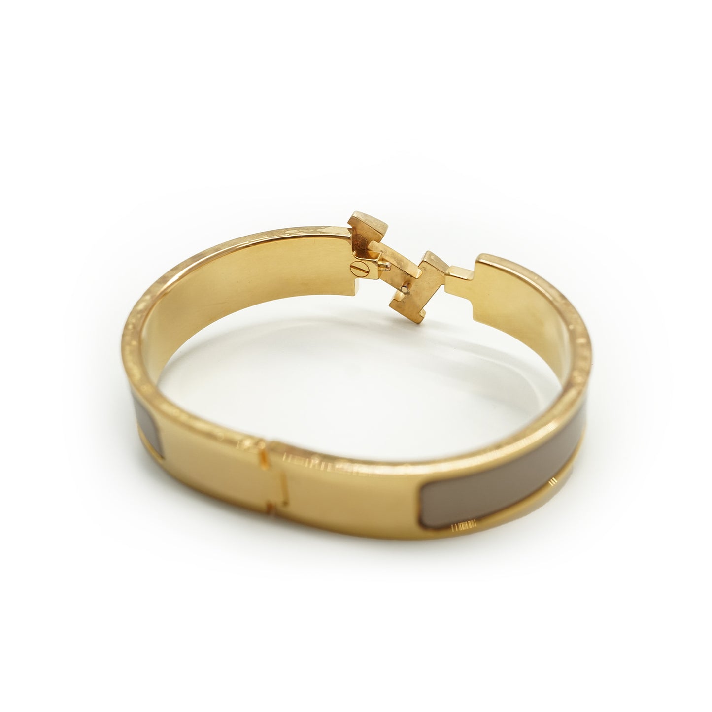 Clic Clac H Bracelet Marron Glace PM