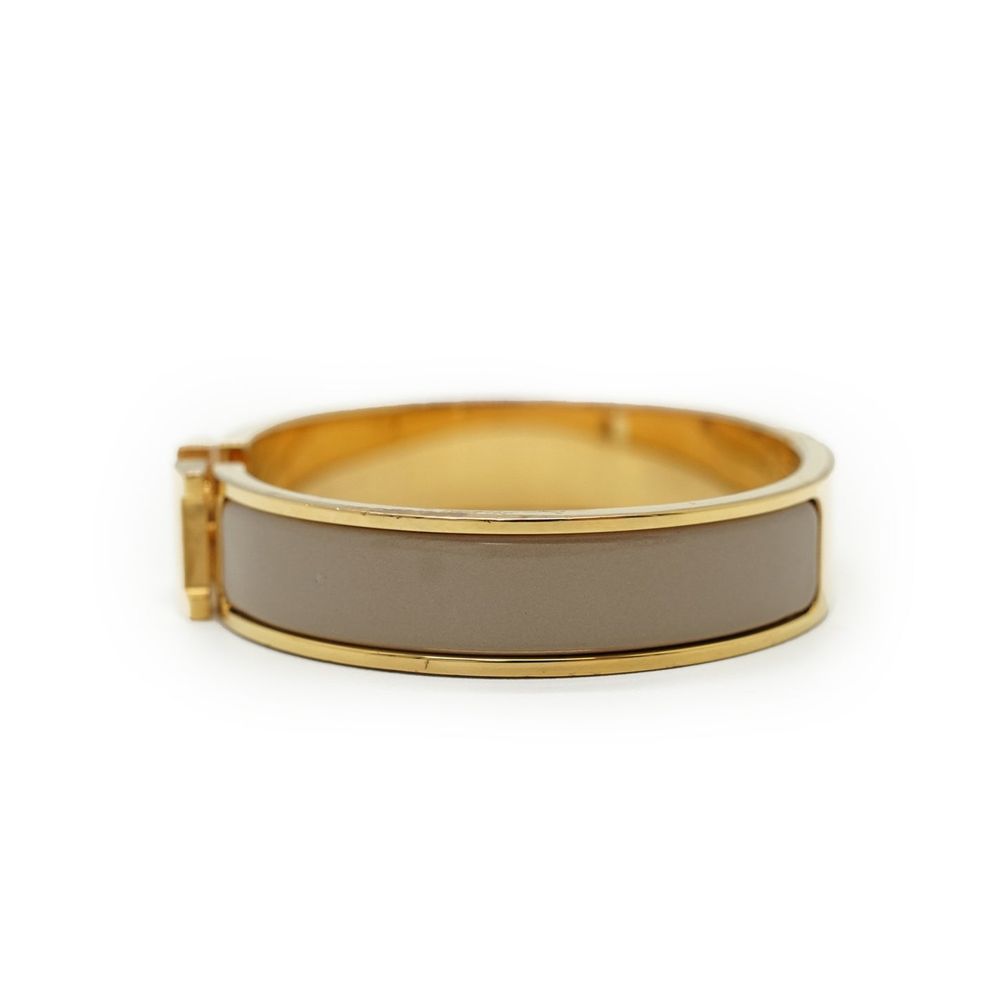 Clic Clac H Bracelet Marron Glace PM
