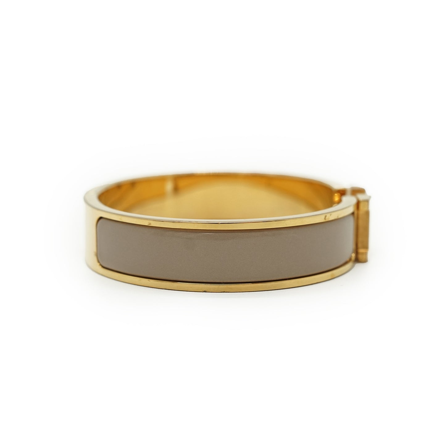 Clic Clac H Bracelet Marron Glace PM