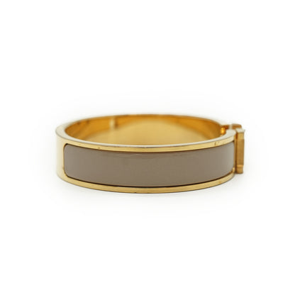 Clic Clac H Bracelet Marron Glace PM