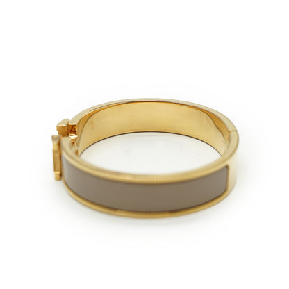 Clic Clac H Bracelet Marron Glace PM