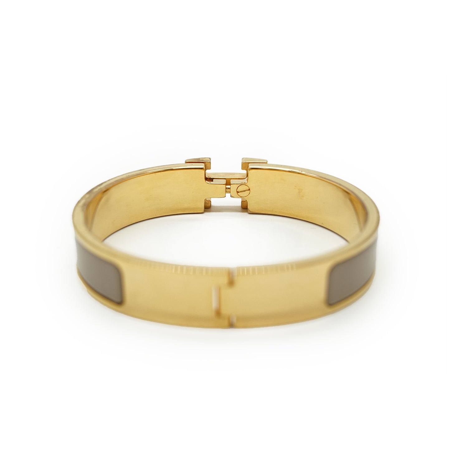 Clic Clac H Bracelet Marron Glace PM