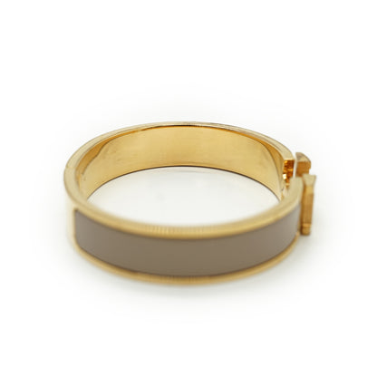 Clic Clac H Bracelet Marron Glace PM