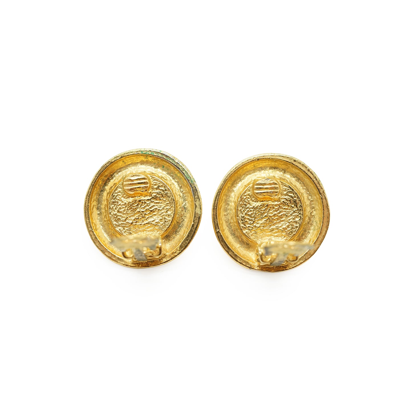 Faux Pearl Round Clip-on Earrings GP