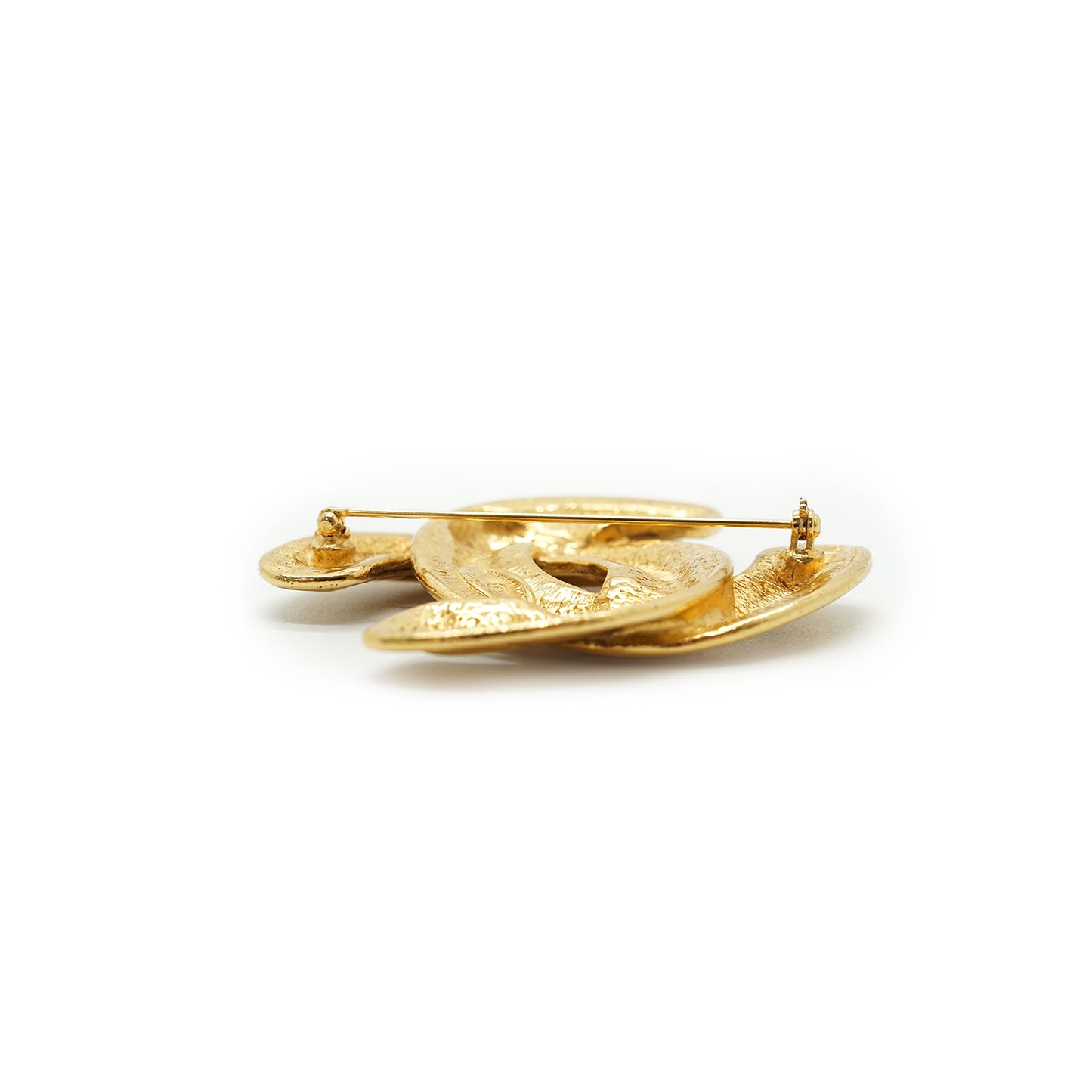 Large CC Matelasse Brooch GP