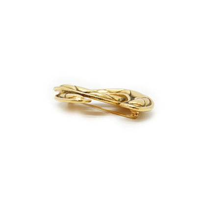 Large CC Matelasse Brooch GP