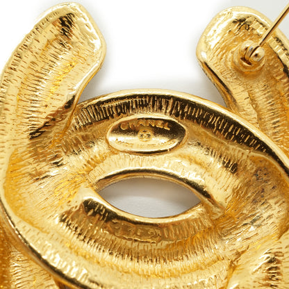Large CC Matelasse Brooch GP