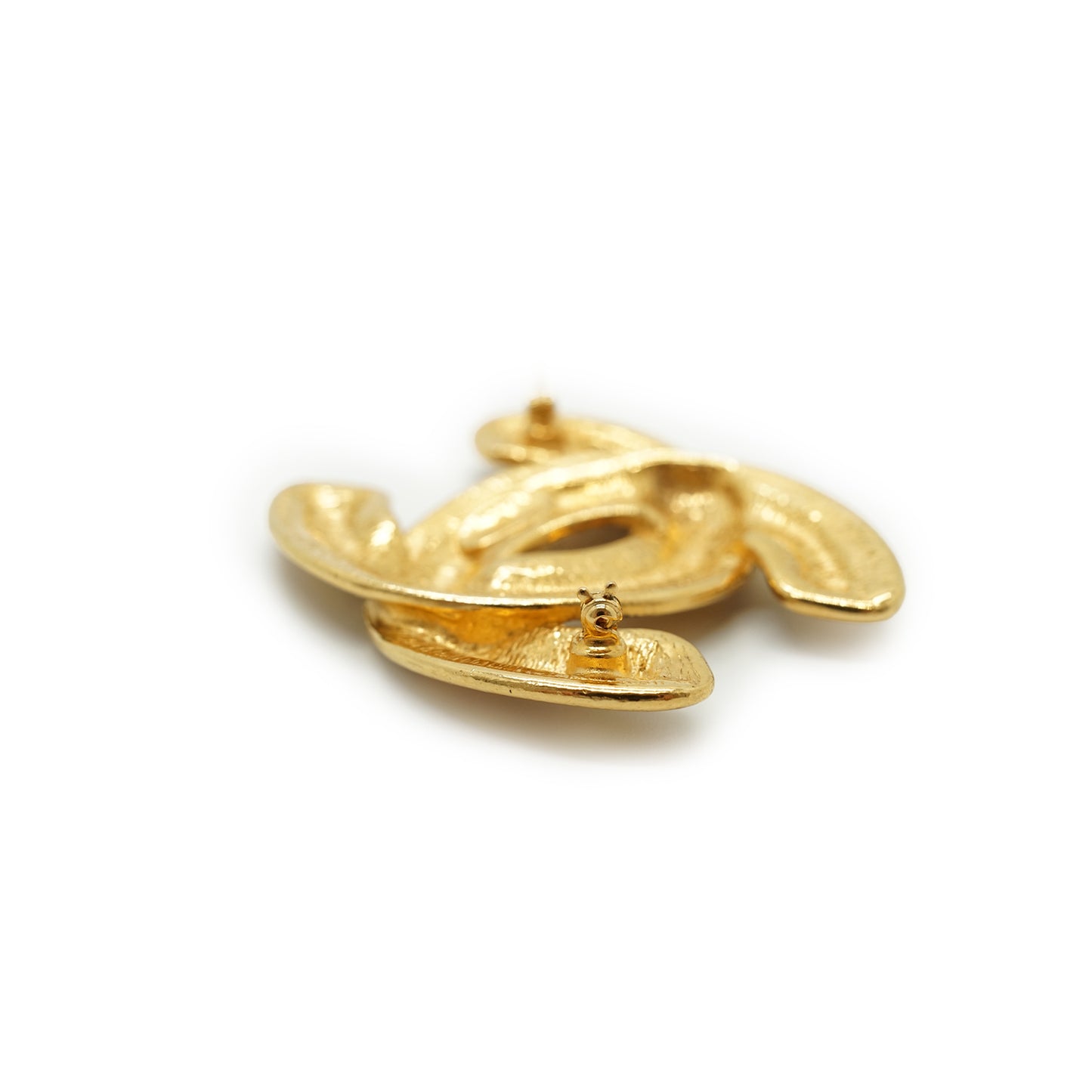 Large CC Matelasse Brooch GP