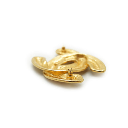 Large CC Matelasse Brooch GP